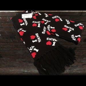 Vans Team Spirit Scarf Black I Love Vans